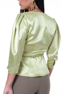 Lime blouse